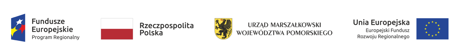 Logotypy programów dofinansowań