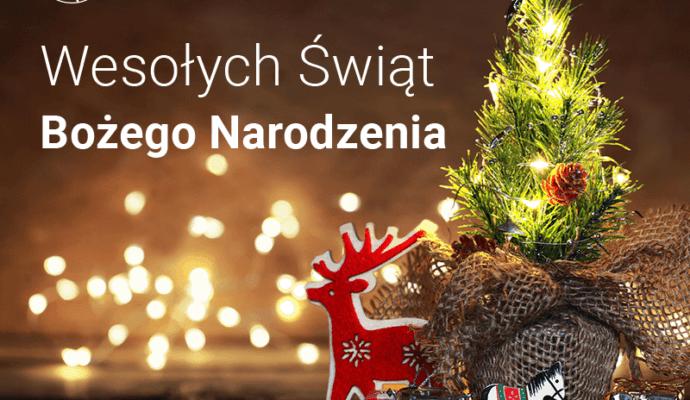 WESOŁYCH ŚWIĄT!